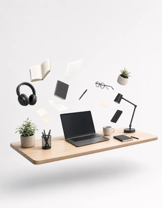 Coworking Desk at n'Zon coworking space Tirana