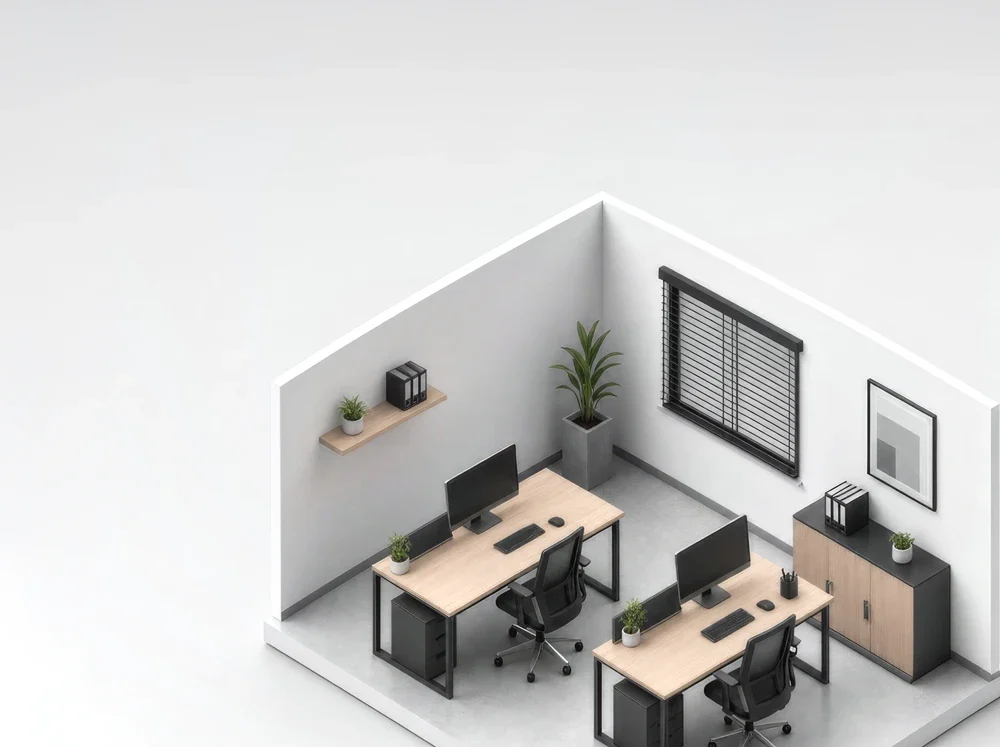 Private Office at n'Zon coworking space Tirana